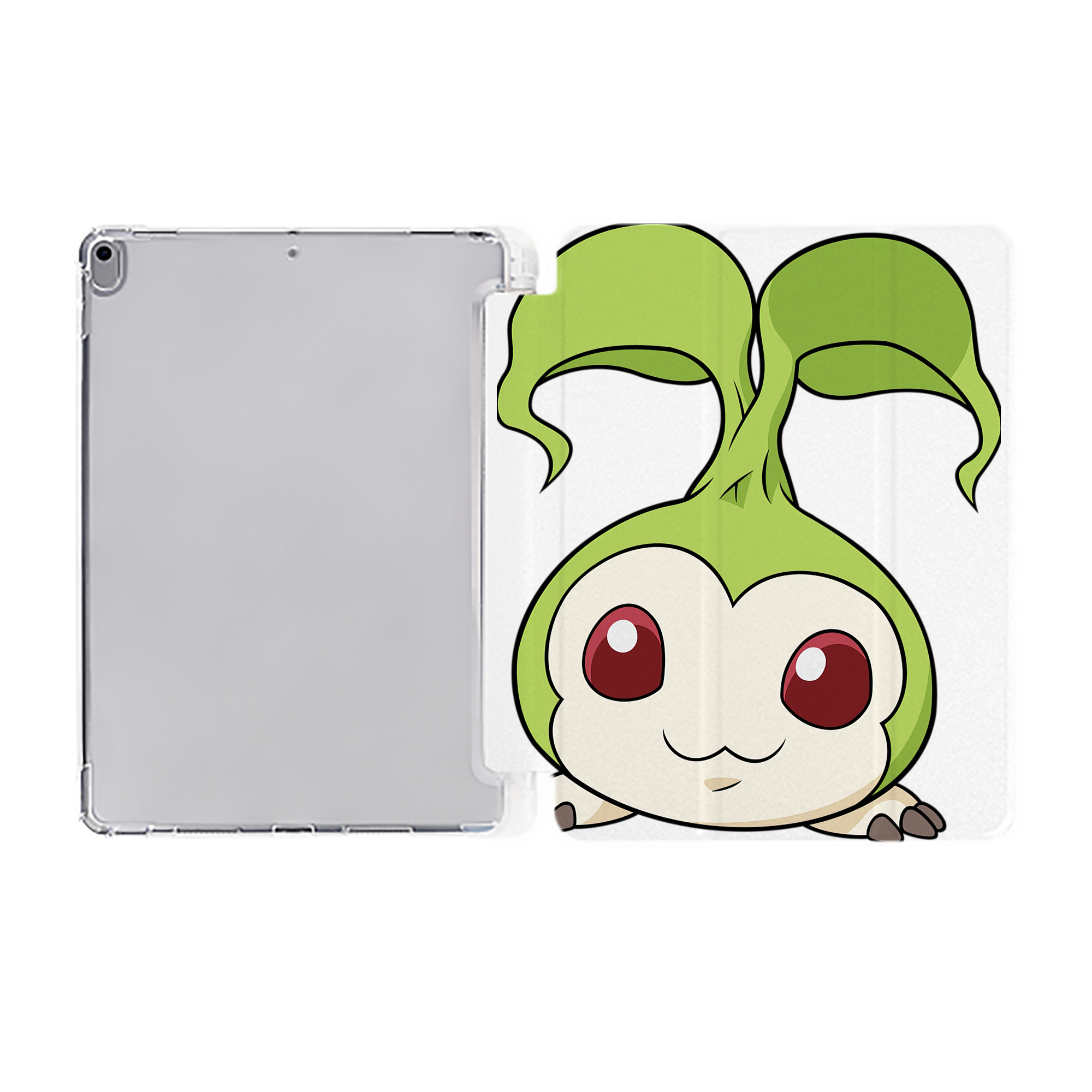 （画像用） Digimon デジタルモンスター/デジモン IPad ケース ペン収納付き 三つ折りスタンド PUレザー×シリコン 対応機種9.5/10.5/10.9インチ